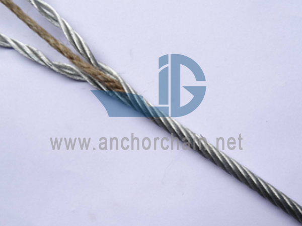 6x7 Paslanmayan Polad Təyyarə Kabel