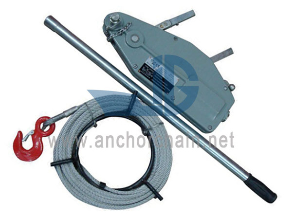 Alüminium ərintisi Manual Lever Tel İp Bloku