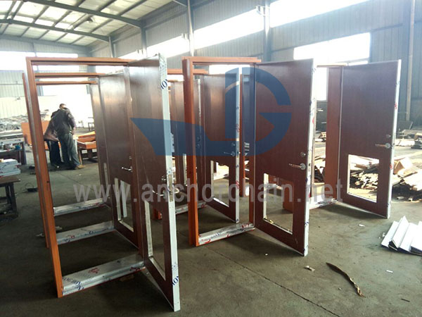 B15 və B0 Təkyarpaqlı Yanmaz Polad Qapı