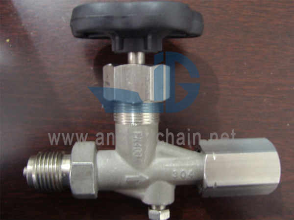 DIN 16270 Təzyiq Ölçmə Alətləri üçün Bağlama Klapanı Model 91011