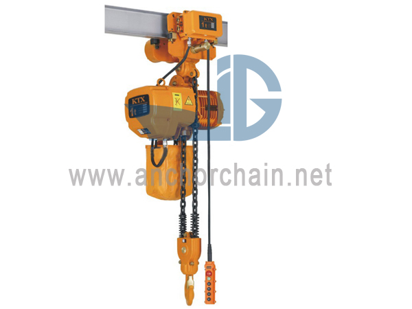 Trolley ilə elektrik zəncirli qaldırıcı