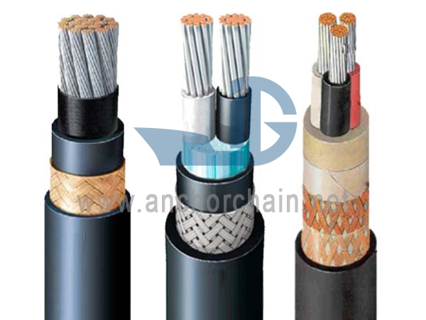 Yanğına davamlı halogensiz gəmi elektrik kabeli 0.61KV