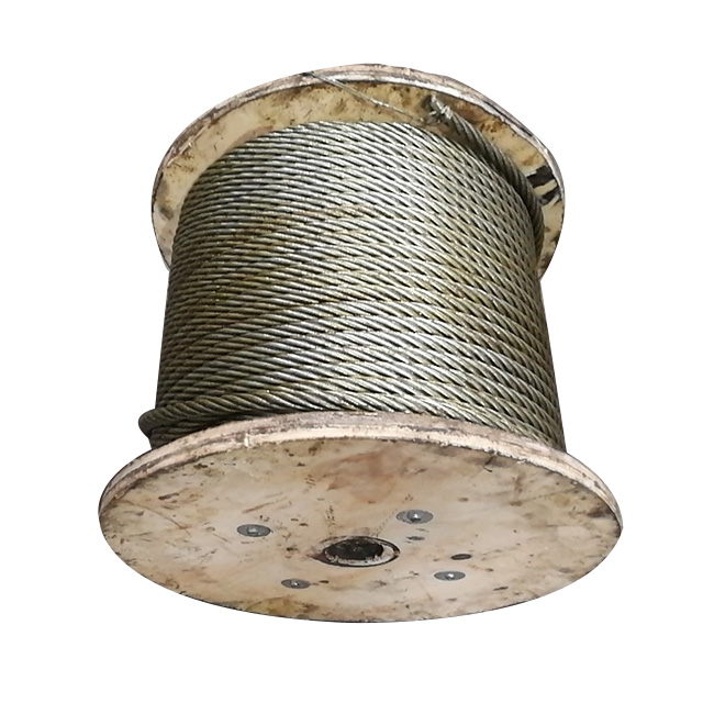 Sinklənmiş Polad Tel Kanat 6x36WS+IWRC (6x36WS+FC)