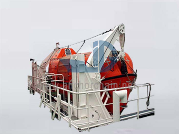 Gravity Roller və ya Sürüşən Track Davit