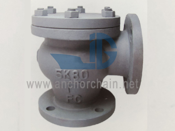 JIS F 7359 Cast Rion 5K Lift Yoxlama Bucağı Vanaları