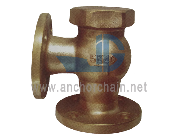 JIS F 7416 Bronze 5K Lift Yoxlama Bucağı Klapanlar (Union Bonnet Tipi)