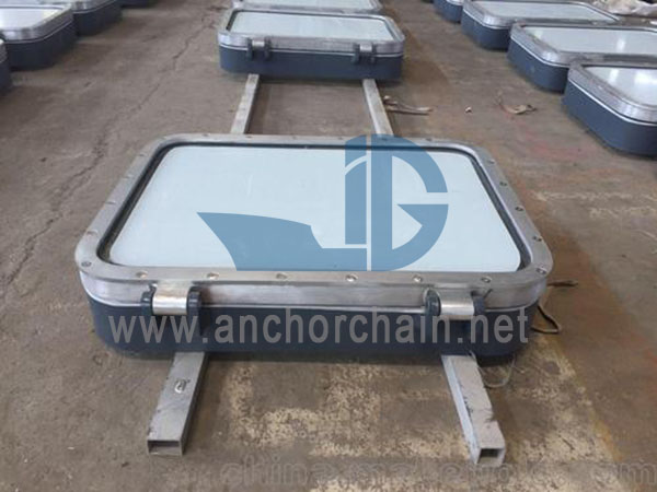 Marine Class A60 Qaynaqlı Yanmaz Düzbucaqlı Pəncərə