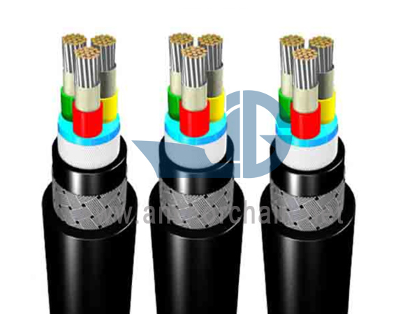 XLPE izolyasiyalı yanğına davamlı gəmi elektrik kabeli