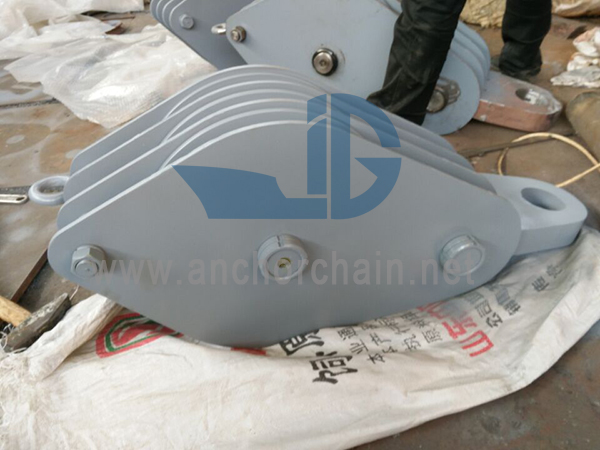 ZHC Series 4 Gəmi çənəsi üçün məftil ip bloku